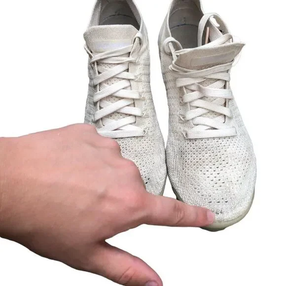 Rare 2017 Nike Air VaporMax 2 Light Cream Size 8W - Picture 3 of 16